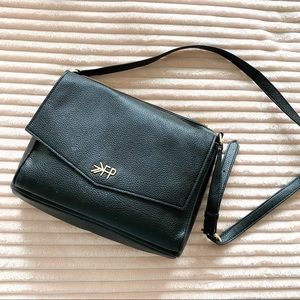 Freshly Picked black crossbody diaper bag purse